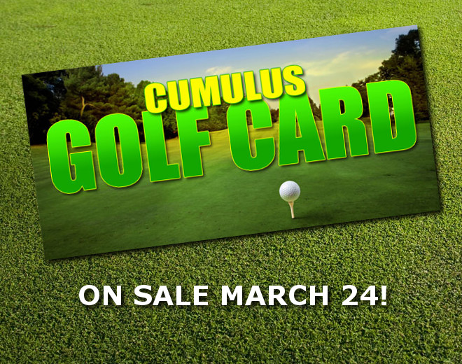Get the 2016 Cumulus Golf Card WHTTFM